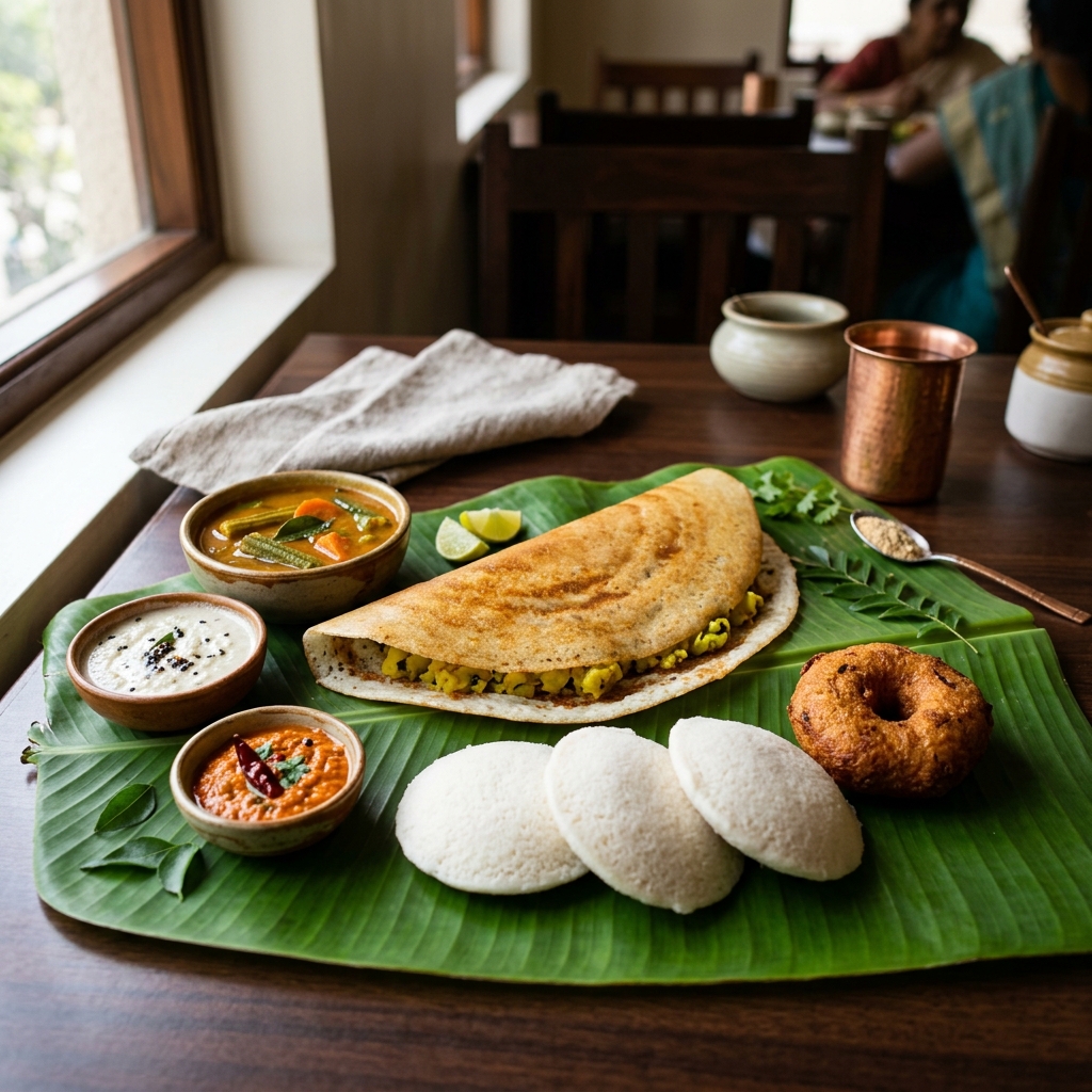 South Indian Feast Platter