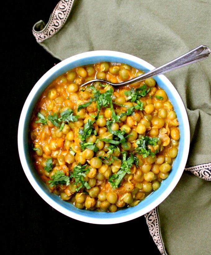 Green pease fry masala