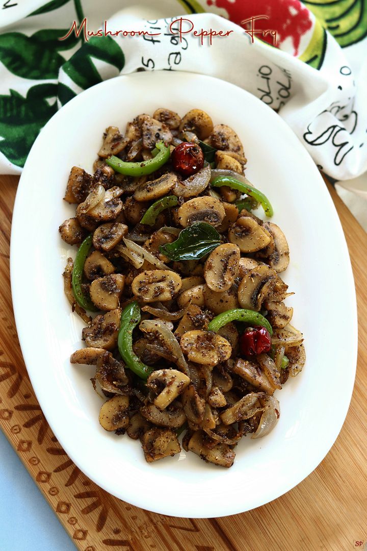 Mushroom Masala / Pepper