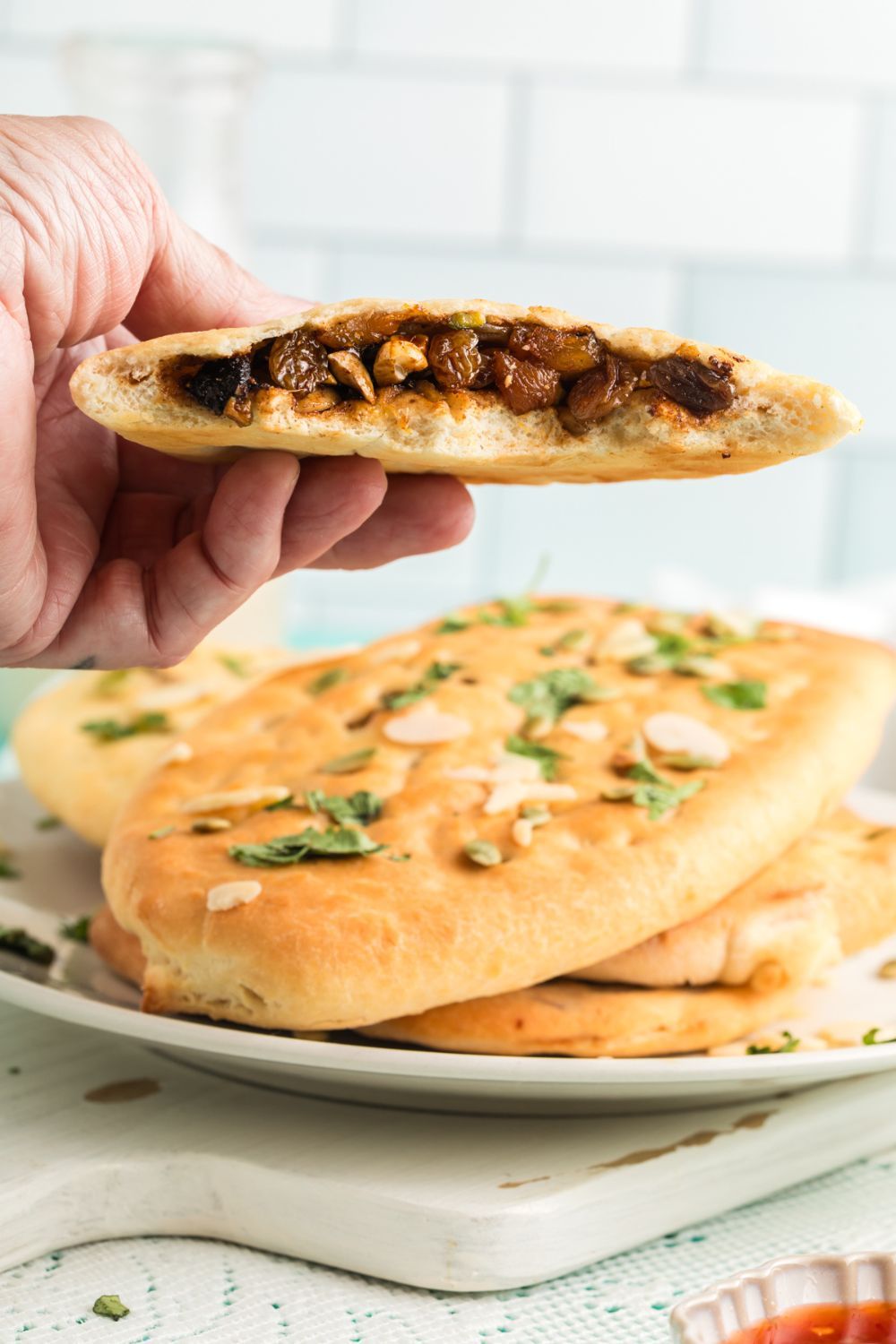 Kashmeer Naan(stuf with nuts) 1.no