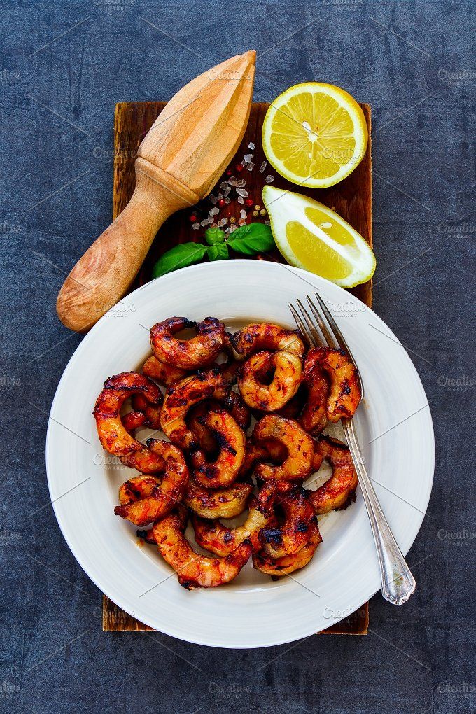 Prawn satay