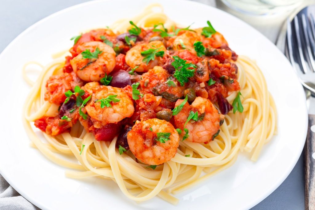 Sea food mix Pasta