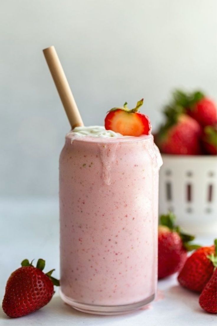 STRAWBERRY MILK SHAKE